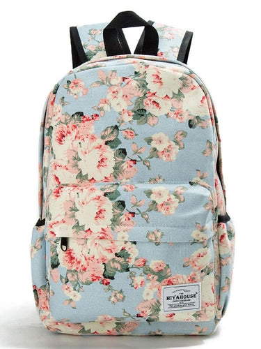 Mochilas Deportivas Mujer Flores